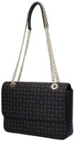 Pollini womens leather bag, black, shoulder bag, 35x24.4x7.3cm, model TE8405PP02Q1100A, elegant design