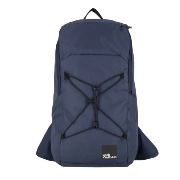 Jack Wolfskin Serene Daypack 18L Rucksack, Laptopfach 45cm, gepolstert, Gummispanner, Midnight Sky, komfortabel