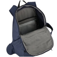 Jack Wolfskin Serene Daypack 18L Rucksack, Laptopfach 45cm, gepolstert, Gummispanner, Midnight Sky, komfortabel
