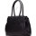 Hispanitas Damen Handtasche BI254146, Schulterriemen, Polyurethan, schwarz, elegant, kompakt, vielseitig einsetzbar