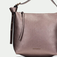 Hispanitas Damen Hobo Tasche, Metal Taupe, BI254145, 30x30x14cm, modisch, geräumig, Schulterriemen, elegant