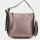 Hispanitas Damen Hobo Tasche, Metal Taupe, BI254145, 30x30x14cm, modisch, geräumig, Schulterriemen, elegant