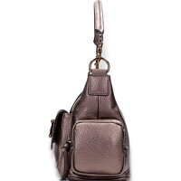 Hispanitas BI254140 Damen Tasche, Polyurethan, Bronze, modisch, robust, vielseitig einsetzbar