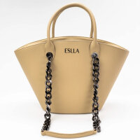 Eslla Seva Tote, handbag, beige/sand, vegan nopal cactus...