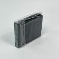 DADMAN Kartenetui, Carbon-Optik, Schwarz, mit Münzfach, RFID-Schutz, schlankes Design, Platz für Karten & Scheine