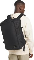 Jack Wolfskin Sierra Travelpack Unisex Rucksack, Schwarz, Modell A64018_6000_OS, vielseitig, robust, ideal für Reisen