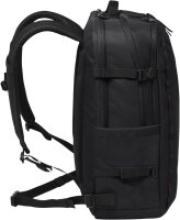 Jack Wolfskin Sierra Travelpack Unisex Rucksack, Schwarz, Modell A64018_6000_OS, vielseitig, robust, ideal für Reisen