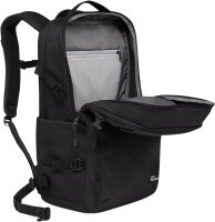 Jack Wolfskin Sierra Travelpack Unisex Rucksack, Schwarz, Modell A64018_6000_OS, vielseitig, robust, ideal für Reisen