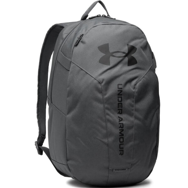 Under Armour Hustle Lite Backpack, grey, 26.5L, 31x18x47cm, water-repellent, lightweight, laptop compartment, model 1364180