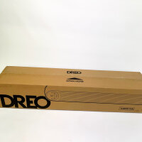 Dreo Nomad One tower fan, 20dB, 10m range, 4 speeds/modes, timer, oscillating, remote control, quiet, black