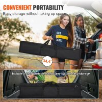 VEVOR Projector Screen 120" 16:9, foldable, portable, HD 4K, incl. stand, for home cinema, outdoor, camping, events