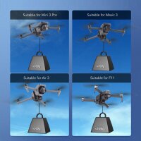 VBESTLIFE Drohnen-Nutzlastsystem, 1kg Airdrop, 500m...