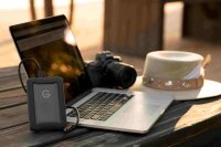 SanDisk PROFESSIONAL G-DRIVE ArmorATD 6TB, mobile All-Terrain Festplatte, USB-C, 130MB/s, robust, wasser- & staubfest, Mac/Win