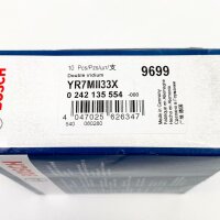 Bosch YR7MII33X Zündkerzen 10er Set, Double Iridium,...