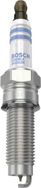 Bosch YR8SII33U spark plug, double iridium, long-lasting, 1 piece, for efficient ignition, 10-pack
