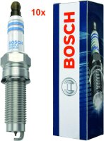 Bosch YR8SII33U spark plug, double iridium, long-lasting,...