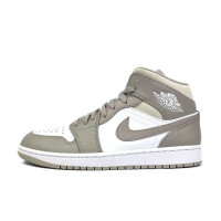 Nike Jordan 1 Mid Linen, EUR 43, Sneakers, leather upper,...