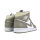Nike Jordan 1 Mid Linen, EUR 43, Sneaker, Leder-Obermaterial, beige-weiße Farbkombi, Retro-Design, hoher Tragekomfort