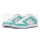 Nike SB x April Dunk Low Pro Sneaker, EUR 38, Skateschuh, limitierte Collab, Wildleder, Mesh, türkis-silber, gepolsterter Komfort