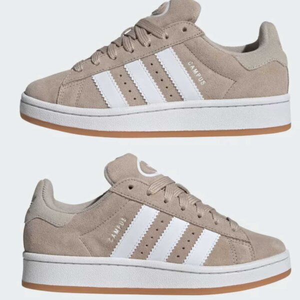 Adidas Campus 00s Sneaker EUR 42, Retro-Design, Wildleder, klassische 3-Streifen, bequeme Passform, trendiger Alltagslook