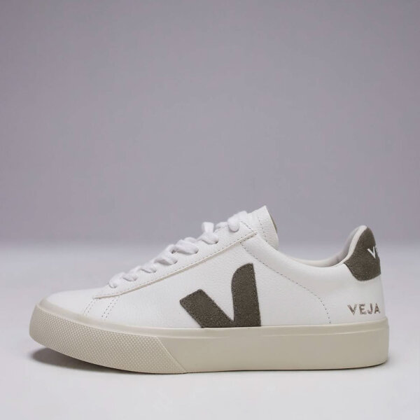 Veja Campo EUR 43 Mens Winter Sneakers, sustainable leather, warmly lined, non-slip sole, white-beige