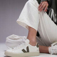 Veja Campo EUR 43 Mens Winter Sneakers, sustainable leather, warmly lined, non-slip sole, white-beige