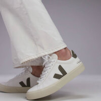 Veja Campo EUR 43 Mens Winter Sneakers, sustainable leather, warmly lined, non-slip sole, white-beige