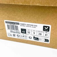 Veja Campo EUR 43 Mens Winter Sneakers, sustainable leather, warmly lined, non-slip sole, white-beige