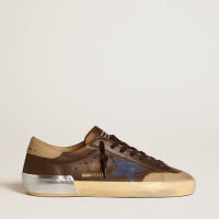 Golden Goose Super Star sneakers, leather, size 41, blue...
