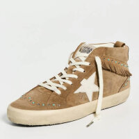 Golden Goose Mid Top Studded Sneakers, EUR 39, Leather,...