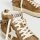 Golden Goose Mid Top Studded Sneakers, EUR 39, Leather, Womens, Studs, White-Silver, Sporty, Fashionable