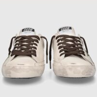 Golden Goose Super-Star Sneaker, EUR 43, Herrenschuh, Used-Look, Leder, Stern-Detail, Vintage-Style, Komfortsohle
