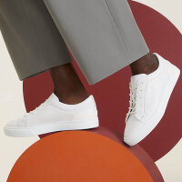 Hermes Homme Irwin Sneakers, Size 41, Mens, White,...