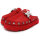 REDRUM Chunky Mule Slippers, EUR 47, mules, red, comfortable chunky style, non-slip sole, fashionable and eye-catching