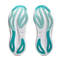 ASICS GEL-NIMBUS 27 Sneaker, Größe 44.5, Saxon Grün, bequemer Laufschuh, atmungsaktiv, dämpfend, sportlich