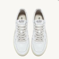 Autry Medalist Low Sneakers, EUR 41, white leather, sporty, retro design, comfortable fit, unisex, trendy look