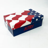 Autry Medalist Low Sneakers, EUR 41, white leather, sporty, retro design, comfortable fit, unisex, trendy look