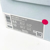 Nike Air Force 1 Low SP Drake Love You Forever, Pink, Size 42, Sneakers, Limited Edition, Leather, Special Details