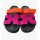Hermes Chypre sandals, size 39, womens, orange/pink, leather, flat, fashionable, summer shoe