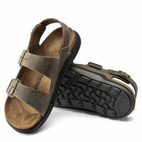 Birkenstock Milano Crosstown Herren Sandalen, Gr. 41, verstellbare Riemen, ergonomisches Fußbett, rutschfeste Sohle