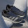 Adidas Lightblaze Sneaker, Gr. 44, blau, leichter Sportschuh, atmungsaktiv, modisches Design, bequeme Passform