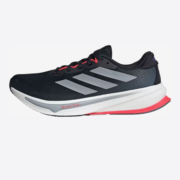 Adidas Supernova Rise 2 running shoe, EUR 41⅓, black, breathable, responsive cushioning, optimal support