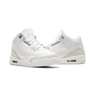 Air Jordan 3 Retro, EUR 44.5, Sneaker, Kult-Design, Leder, sichtbare Air-Dämpfung, ikonische Details, hoher Tragekomfort