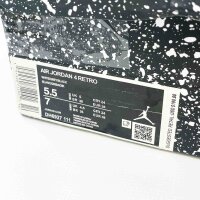 Air Jordan 4 Retro, EUR 38, Sneaker, Kult-Design, Leder/Textil, sichtbare Air-Dämpfung, Schnürung, Retro-Style