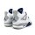 Air Jordan 4 Retro Sneaker EUR 39, blau/weiss, sportlicher Freizeitschuh, ikonisches Design, bequeme Passform