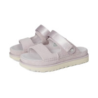 UGG Goldenstar Glide sandals, size 38, womens, comfortable platform sole, suede, adjustable strap, lightweight for summer