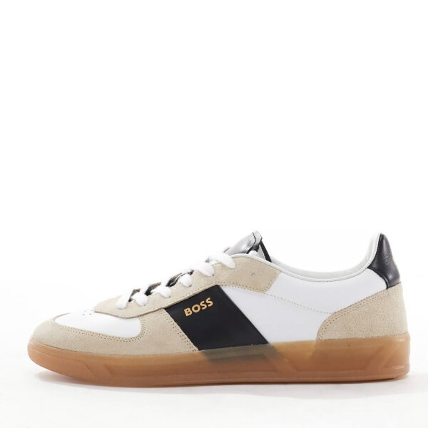 Boss Brandon Sneakers EUR 42, white/beige, mens sneakers, sporty, comfortable, modern design, high-quality materials