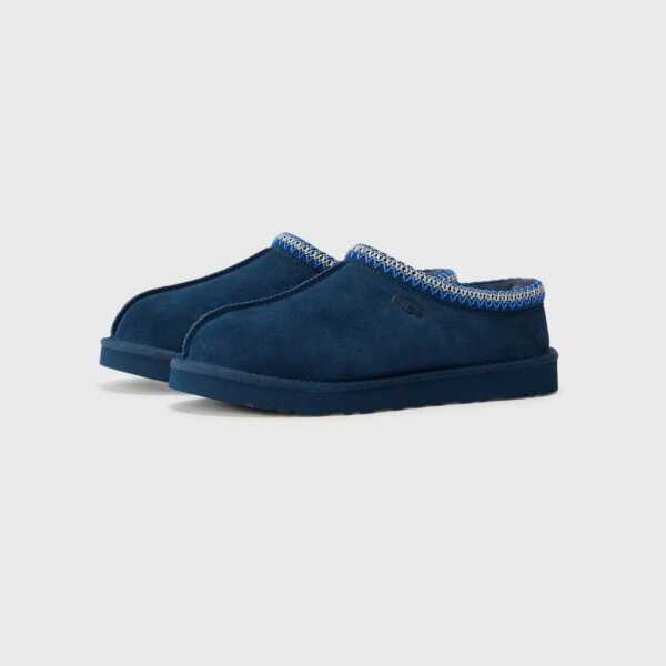 UGG Tasman II slippers, EUR 43, dark blue, comfortable slippers, sheepskin lining, non-slip sole, unisex