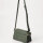 Coccinelle C-Me E1 SSL 18 02 01 Handtasche, Alga Green, elegante Ledertasche mit Schulterriemen, modernes Design