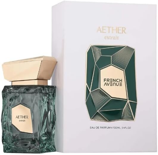 French Avenue Aether Extrait de Parfum, Fragrance World, Unisex fragrance, fruity, 100 ml, exclusive perfume for him & her